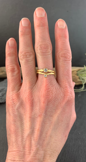 Cypress Solitaire and 4mm Lab-Grown Diamond