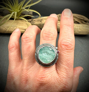 Aqua Orbit Ring