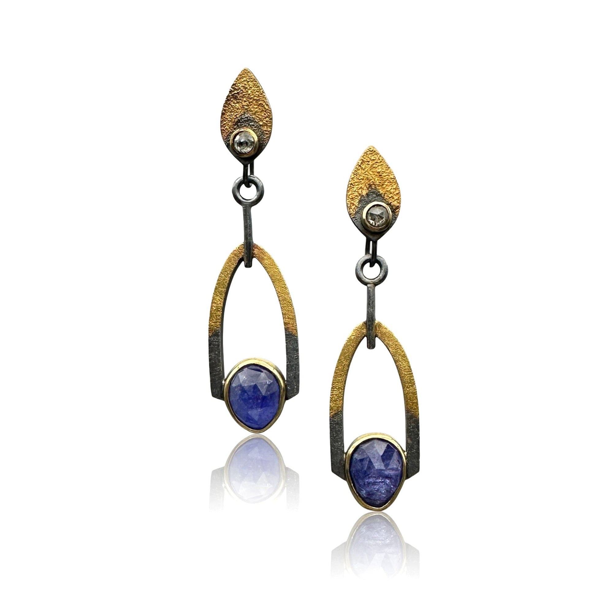 Tanzanite Pinnacle Earrings