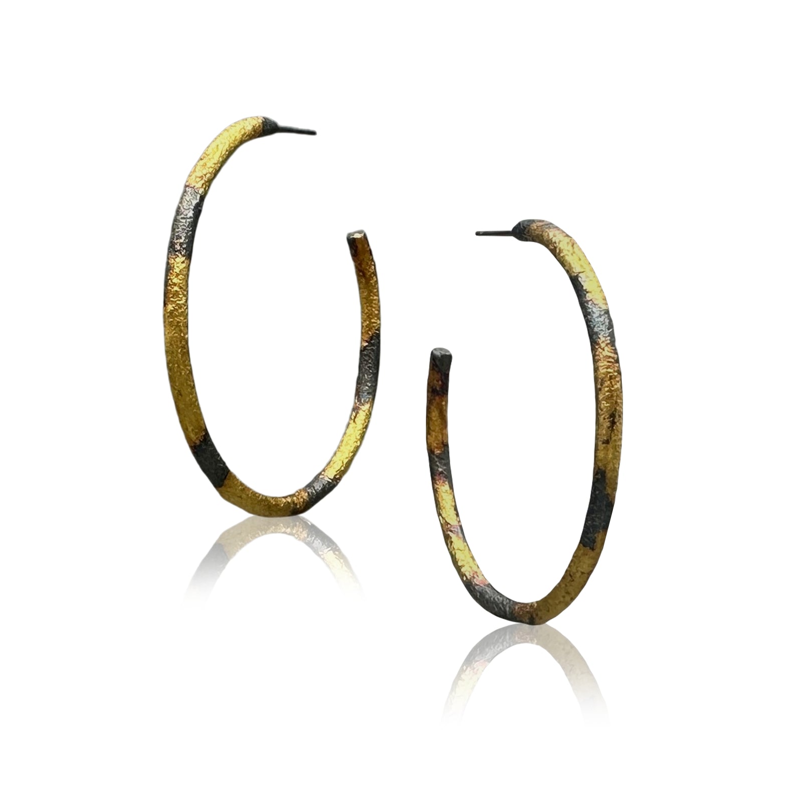 Pompeii Hoops  - Large - 1 1/2"