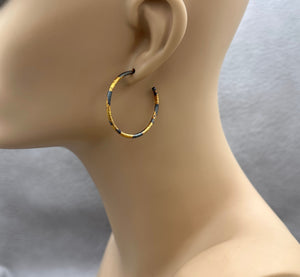 Pompeii Hoops  - Large - 1 1/2"