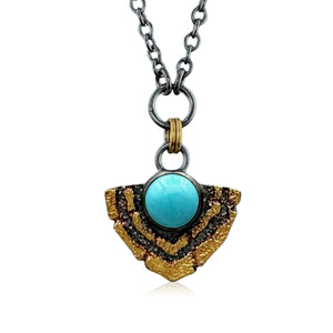 Redwood Pendant - Turquoise