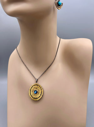 XL Redwood Pendant  - Moonstone