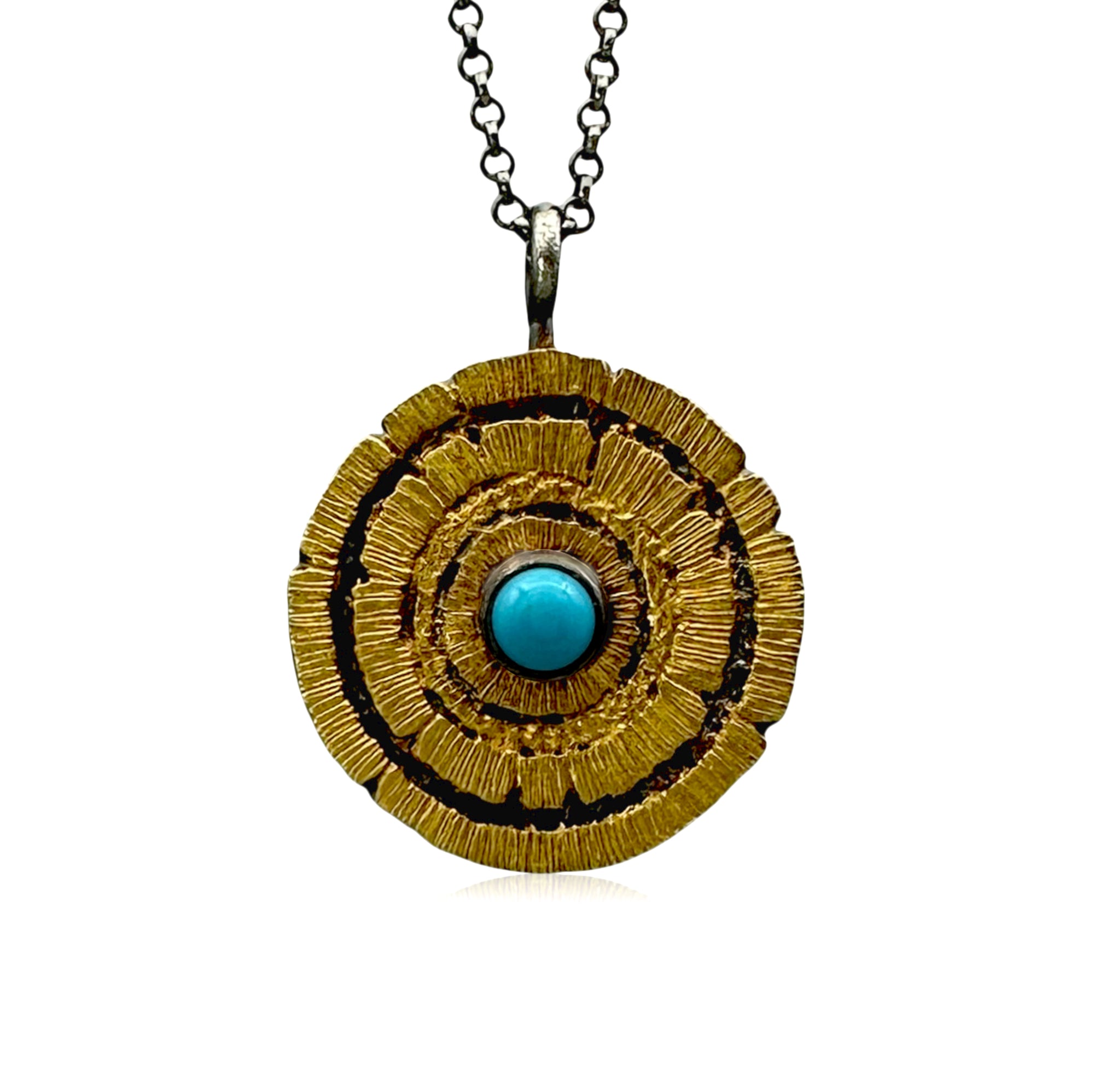 XL Redwood Pendant  - Turquoise