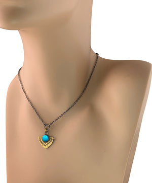 Redwood Pendant - Turquoise