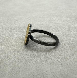 Small Redwood Ring  -Gold