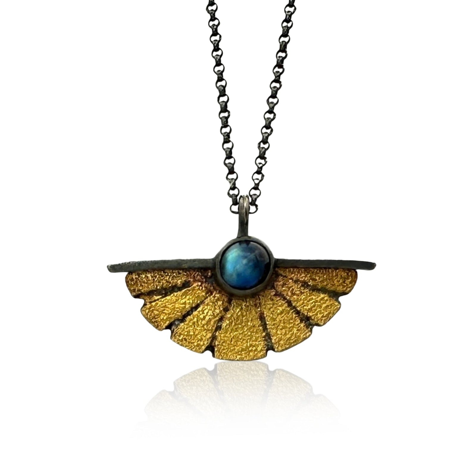 Sunburst Pendant - Large - Moonstone