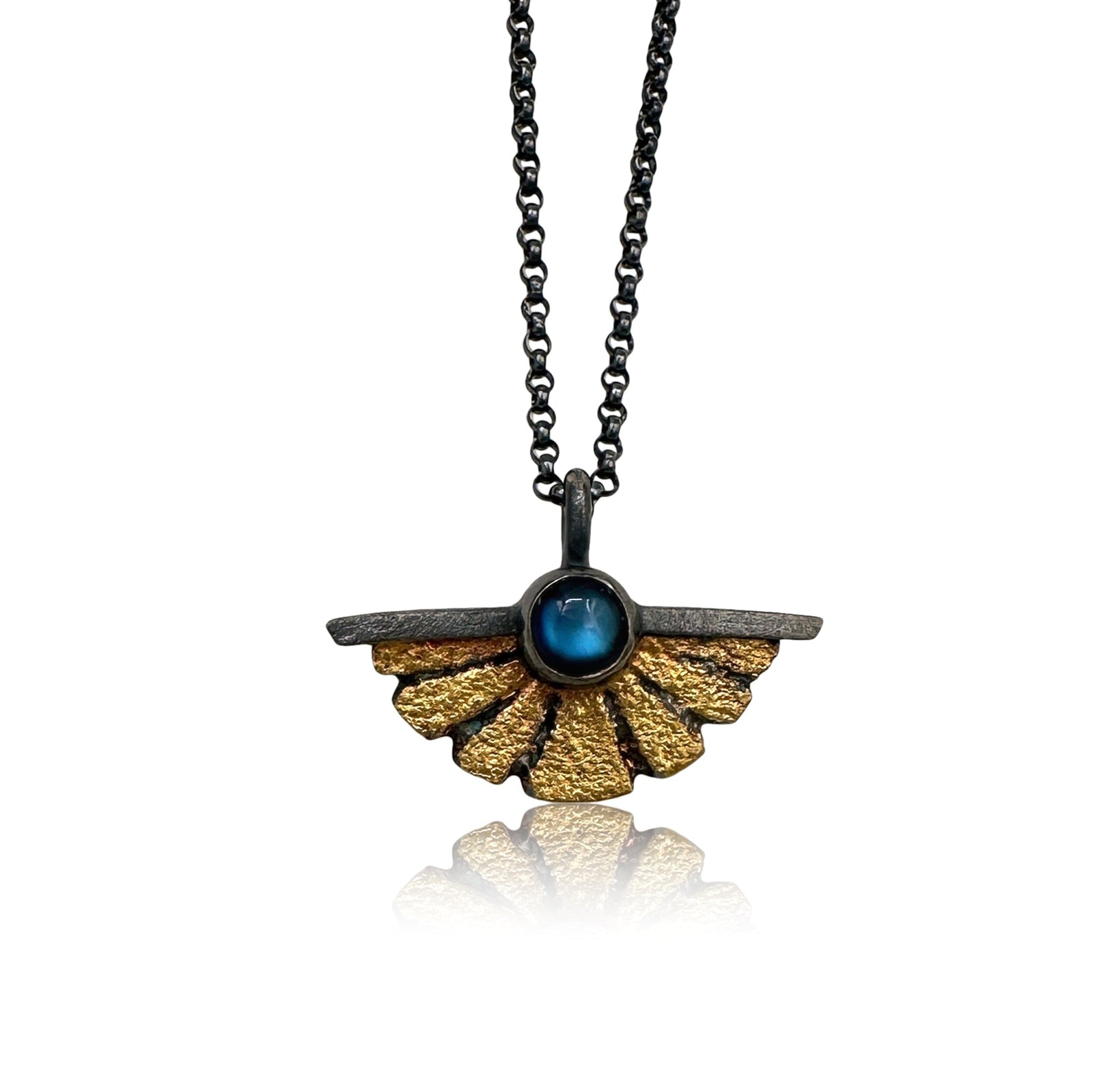 Sunburst Pendant - Small - Moonstone