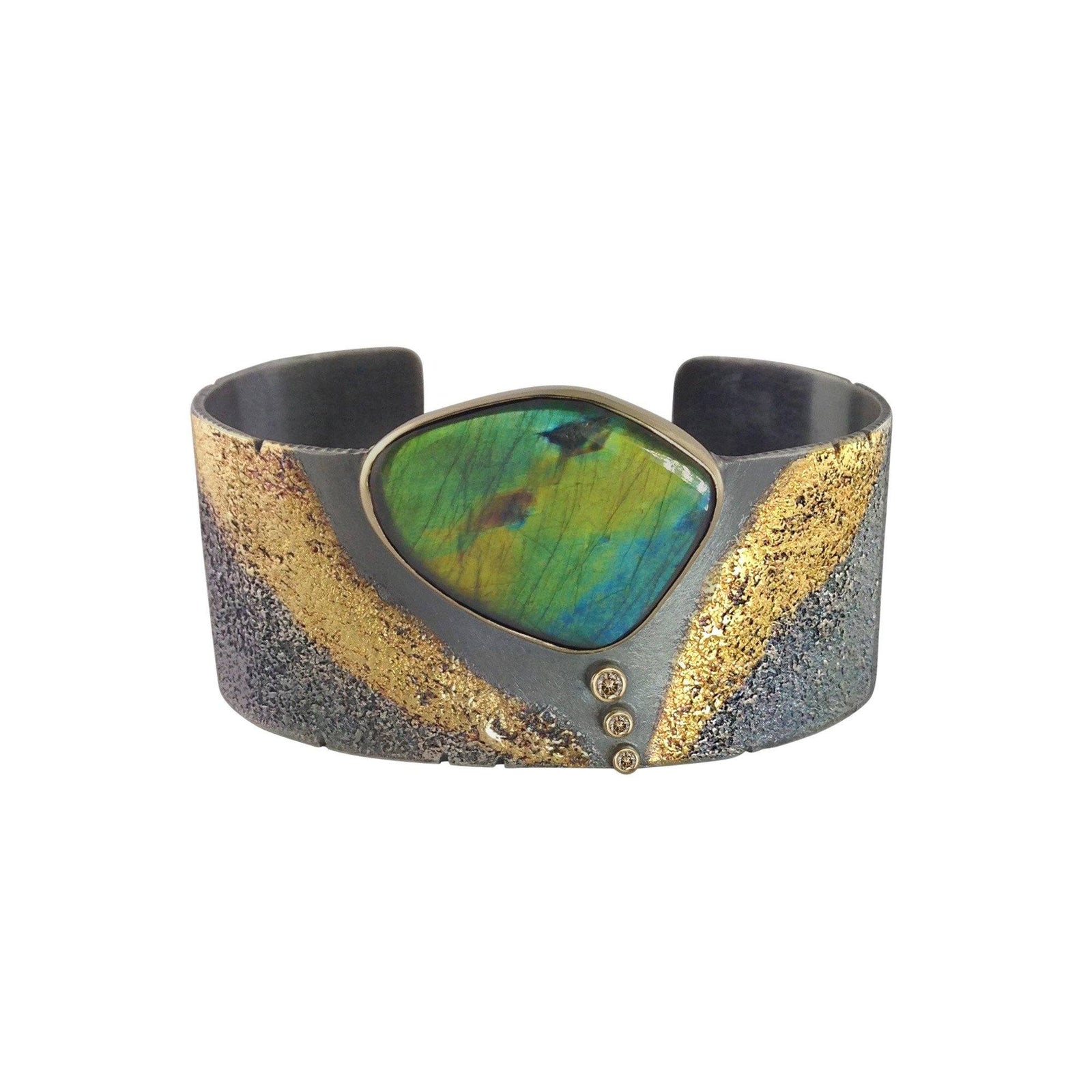 mood bracelet with spectrolite