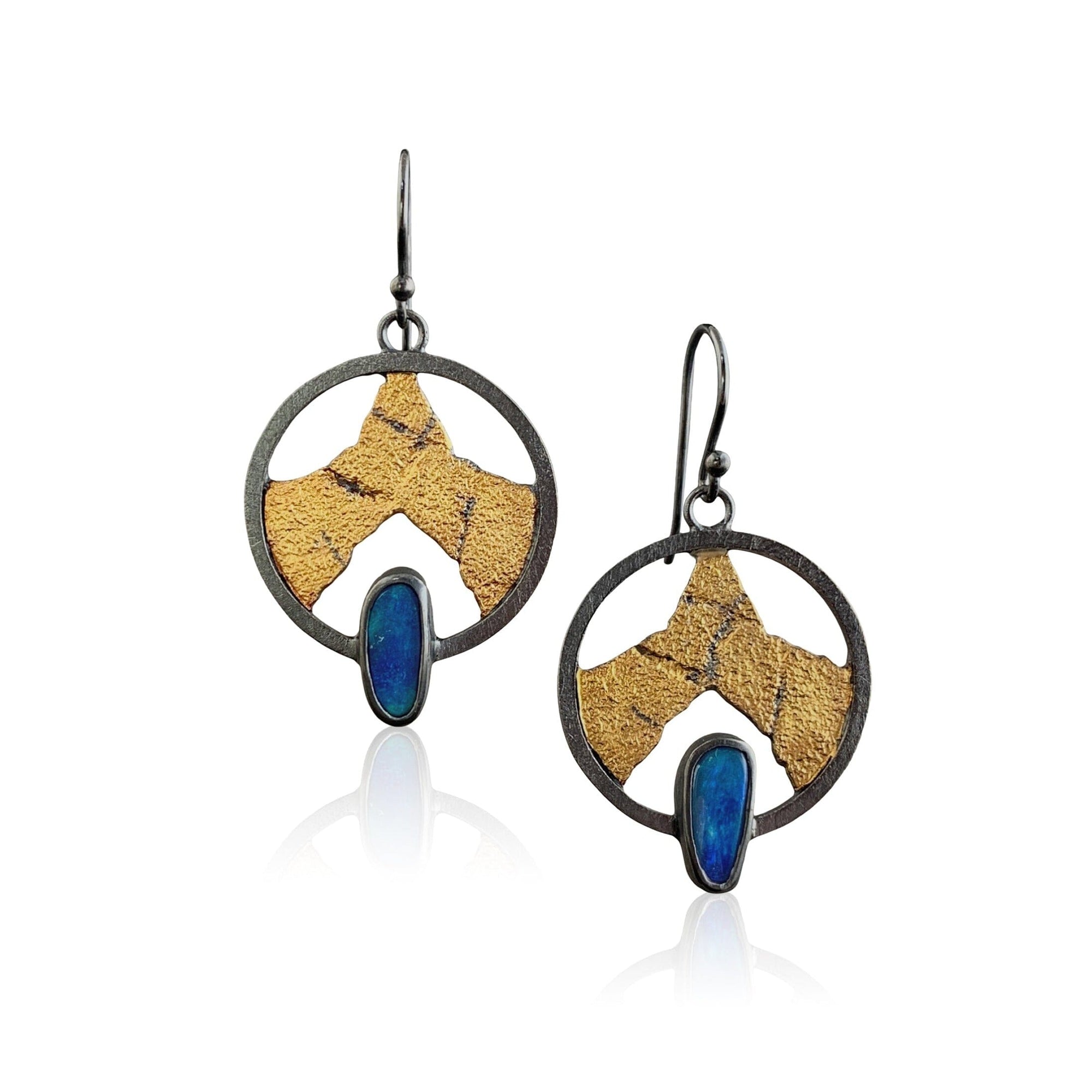 Terra Earring - 1" - Opal