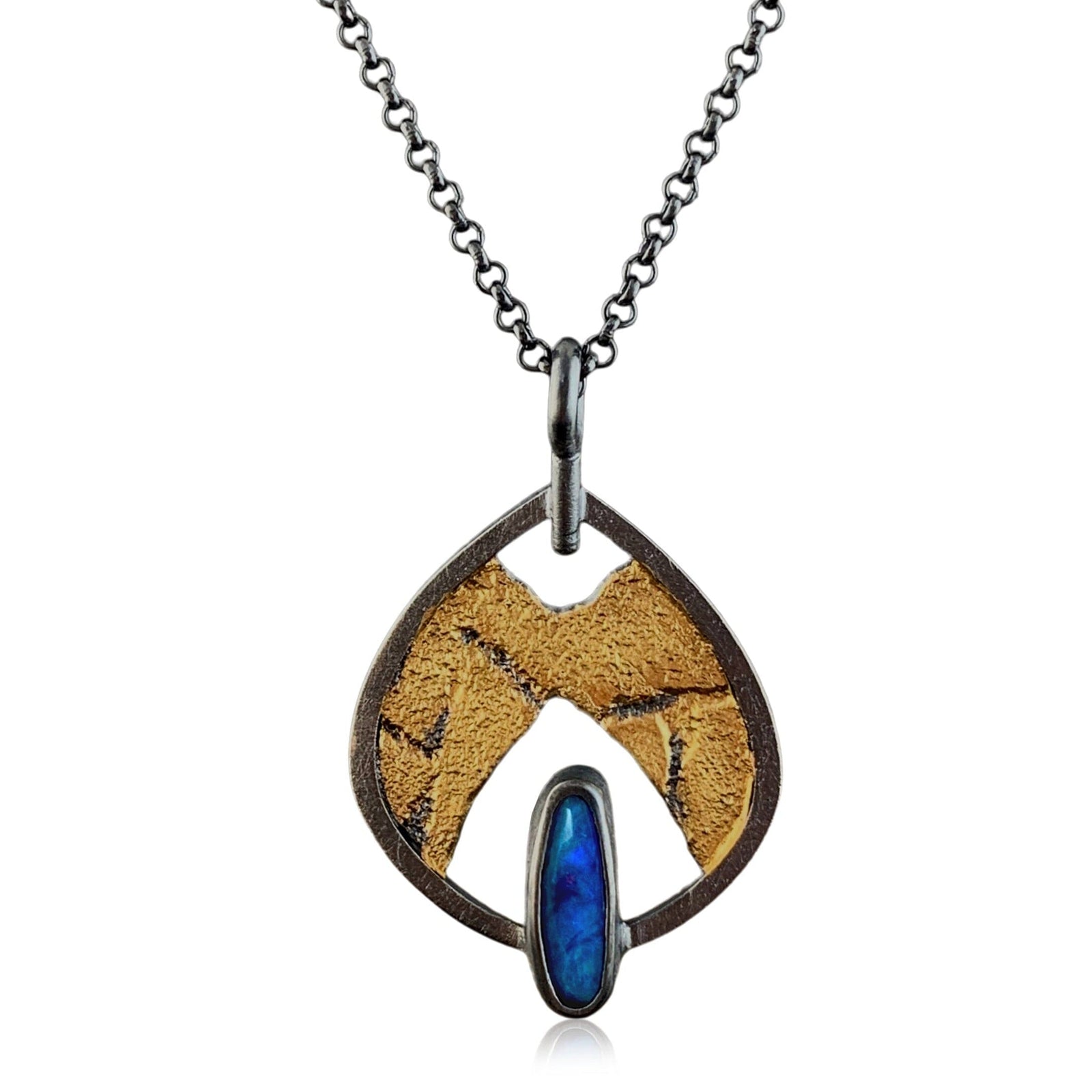 Terra Dewdrop Pendant - Opal
