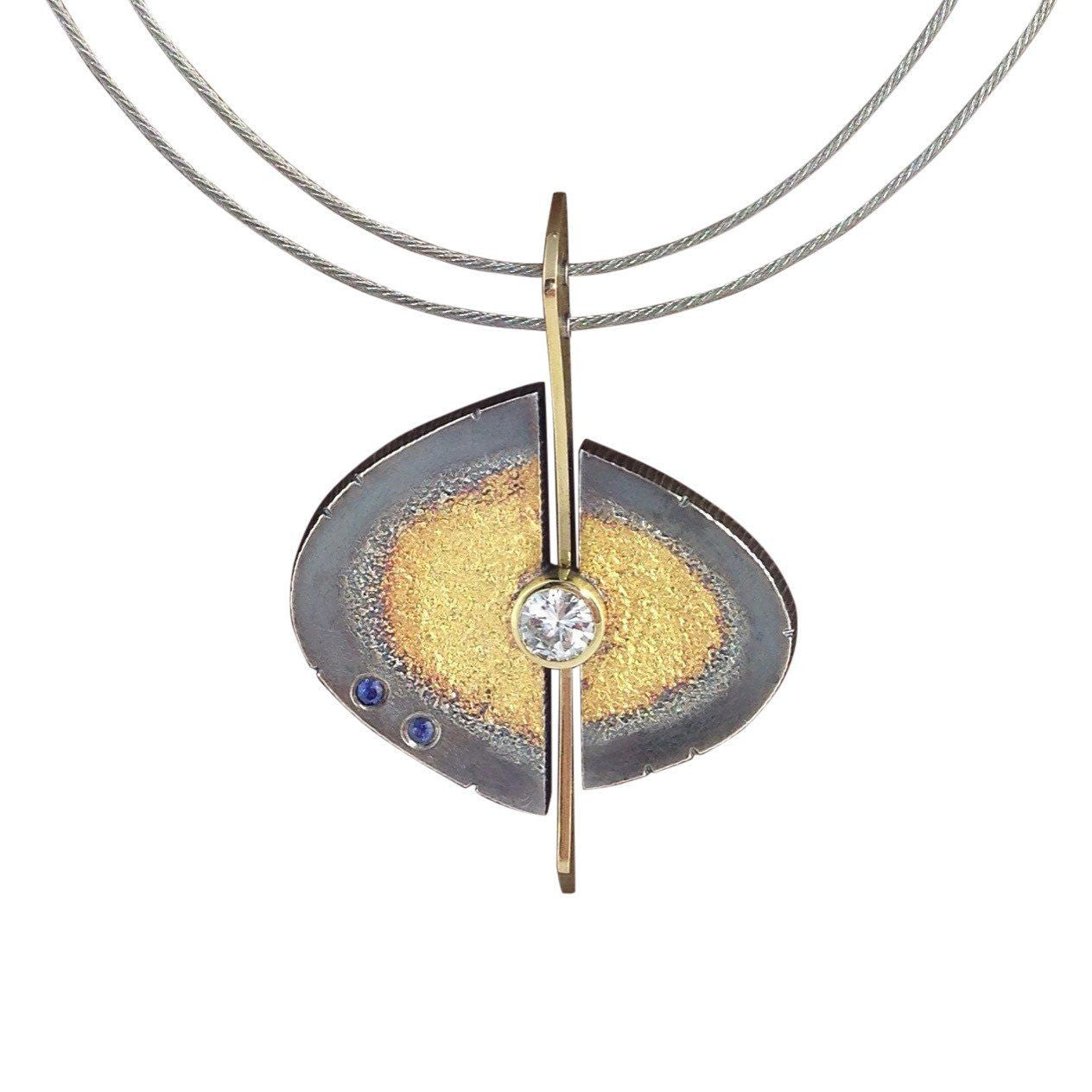 Twin Nebula Pendant